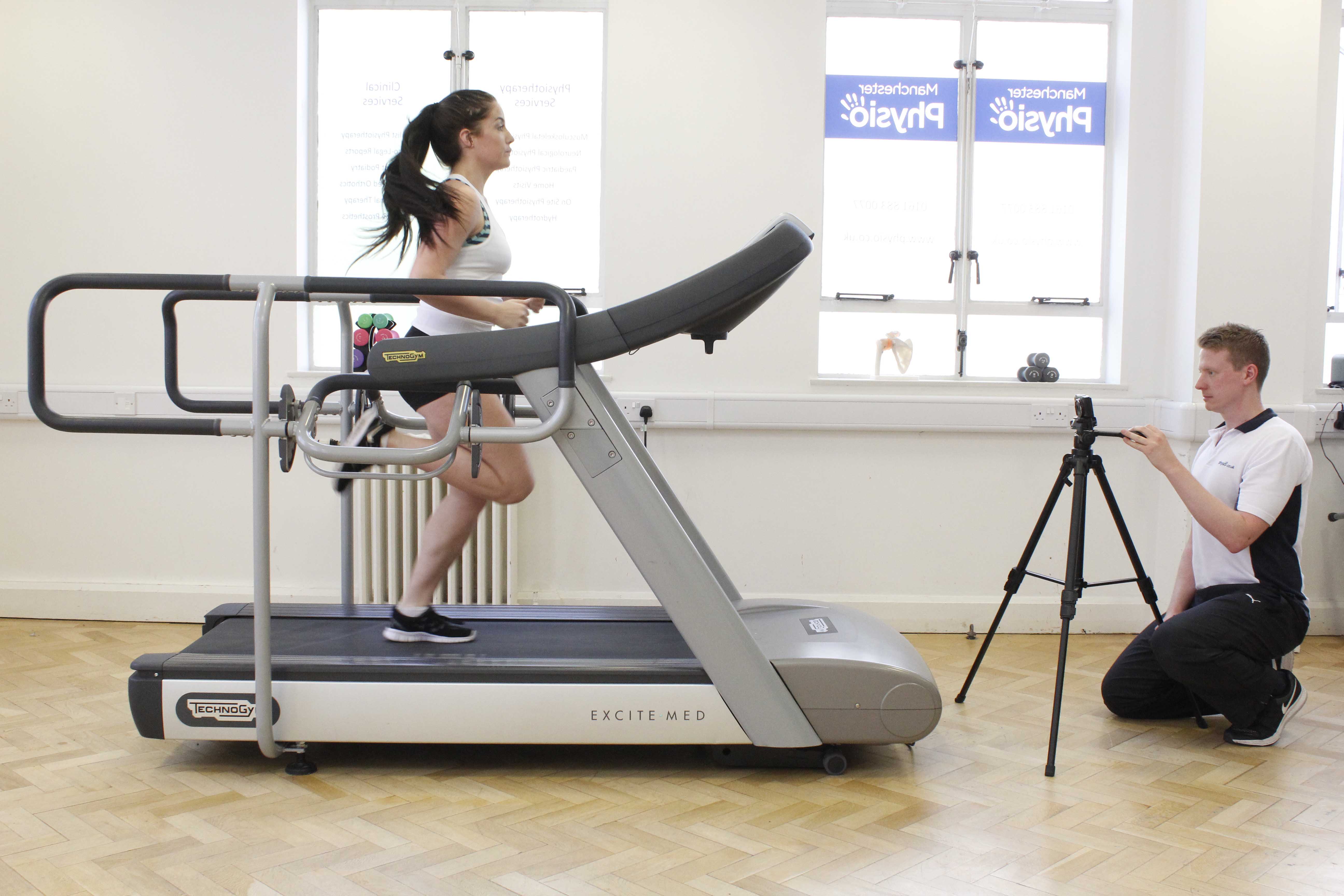 Video recordings provide support to help you visually break down your gait in order to identify areas of weakness,