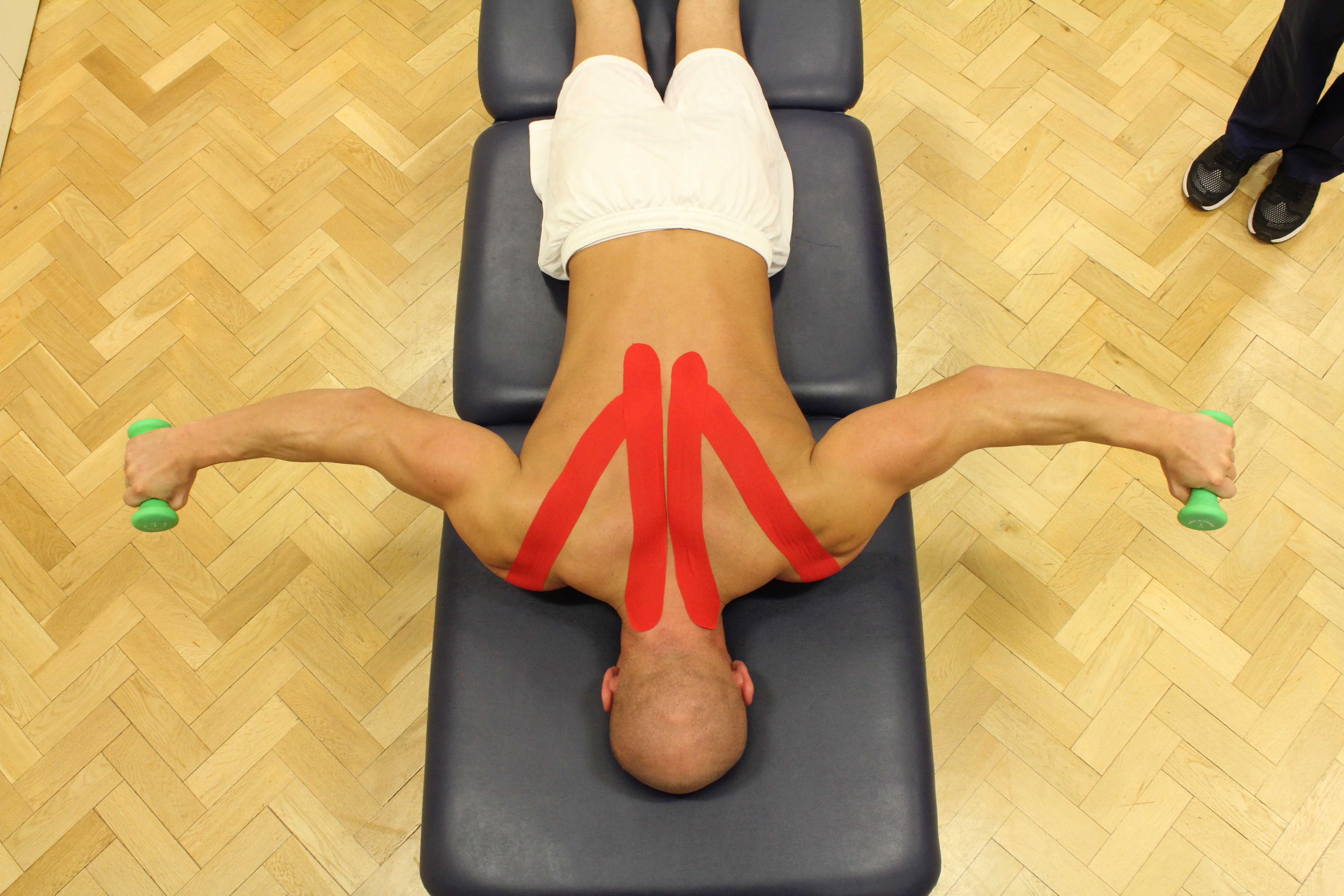Progressive strengthening exercises isolating the upper back muscles Progressive strengthening exercises isolating the upper back muscles