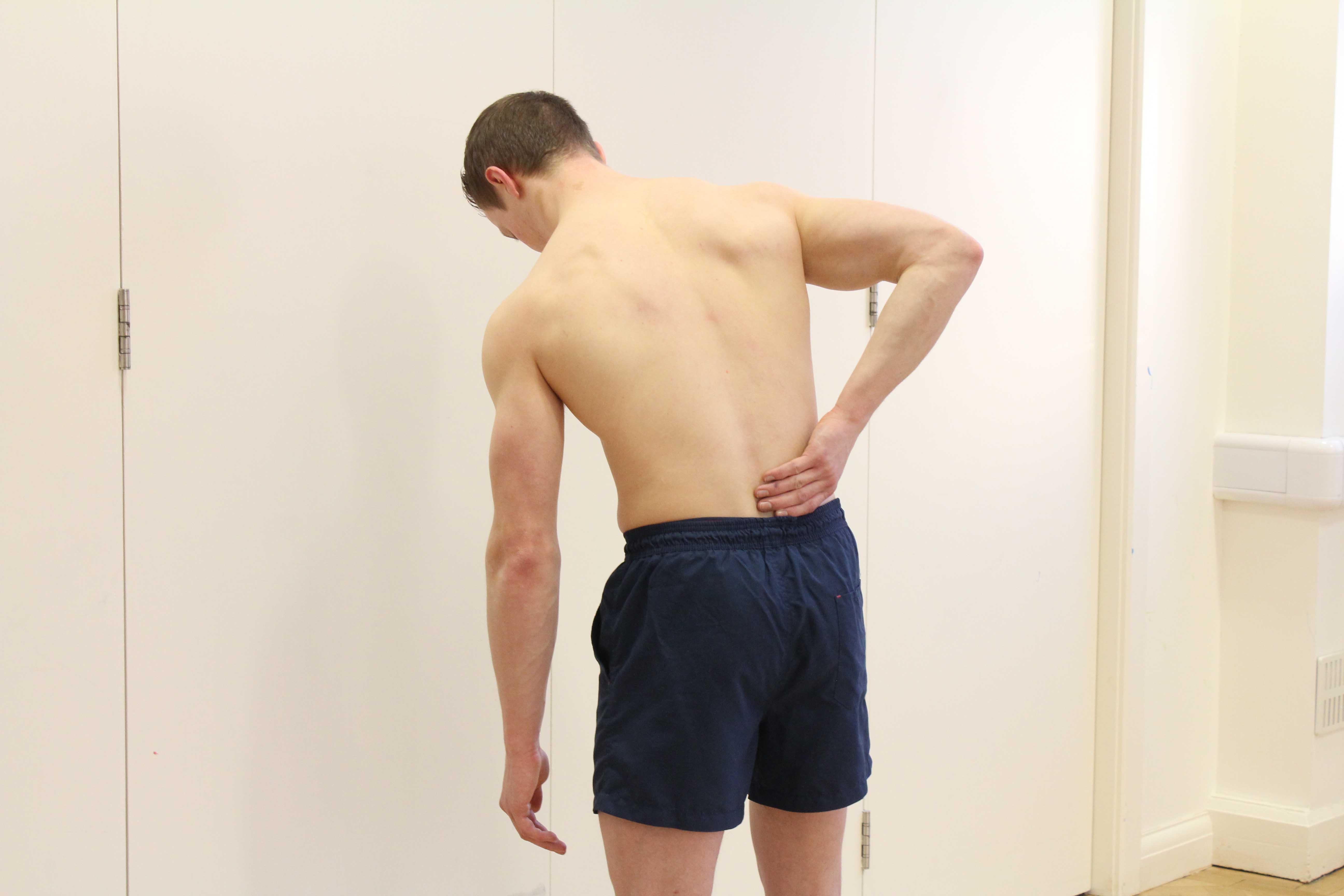 Debilatating lower back disc pain