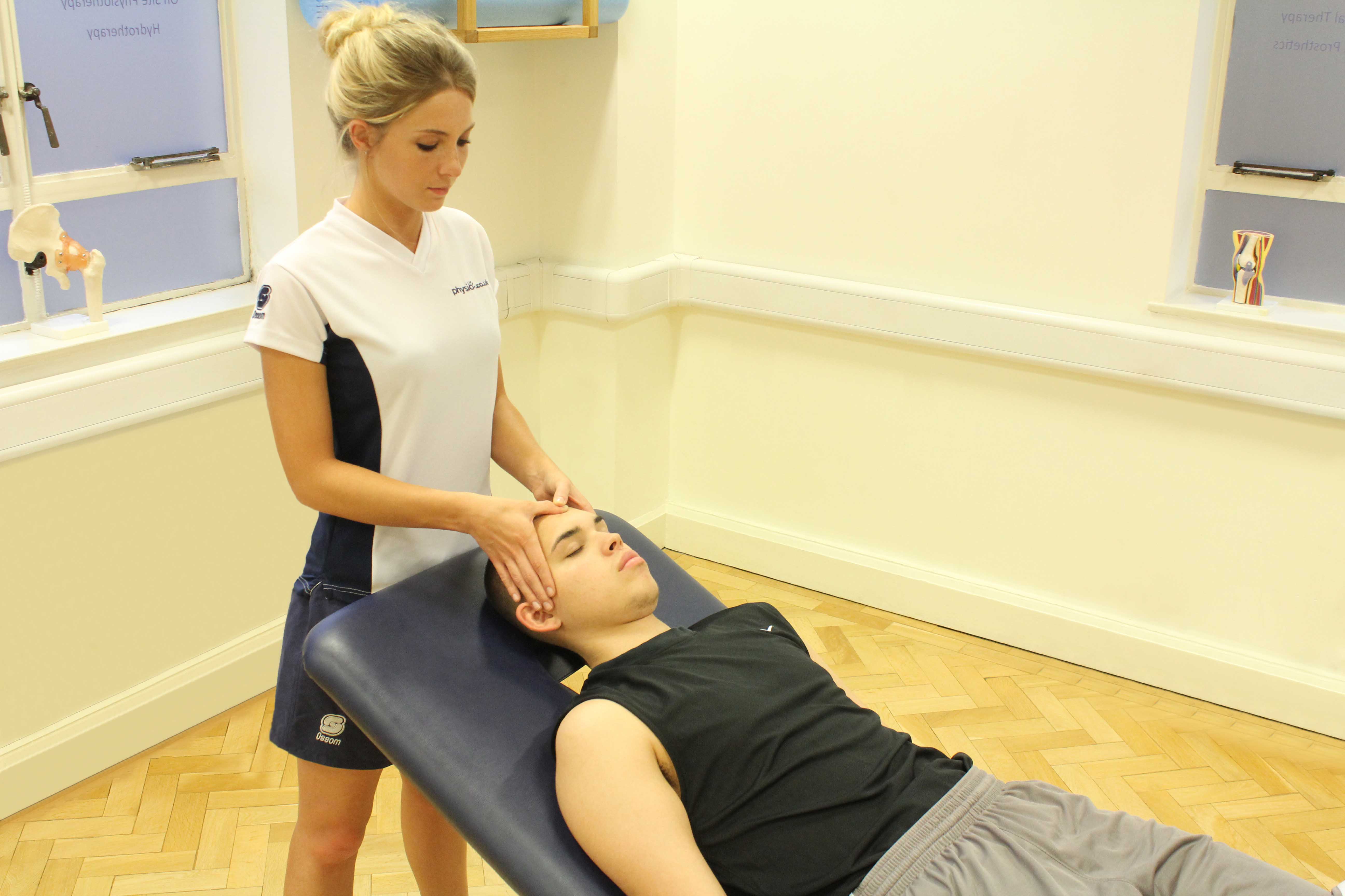 Soft tissue massage to relieve pain and tension