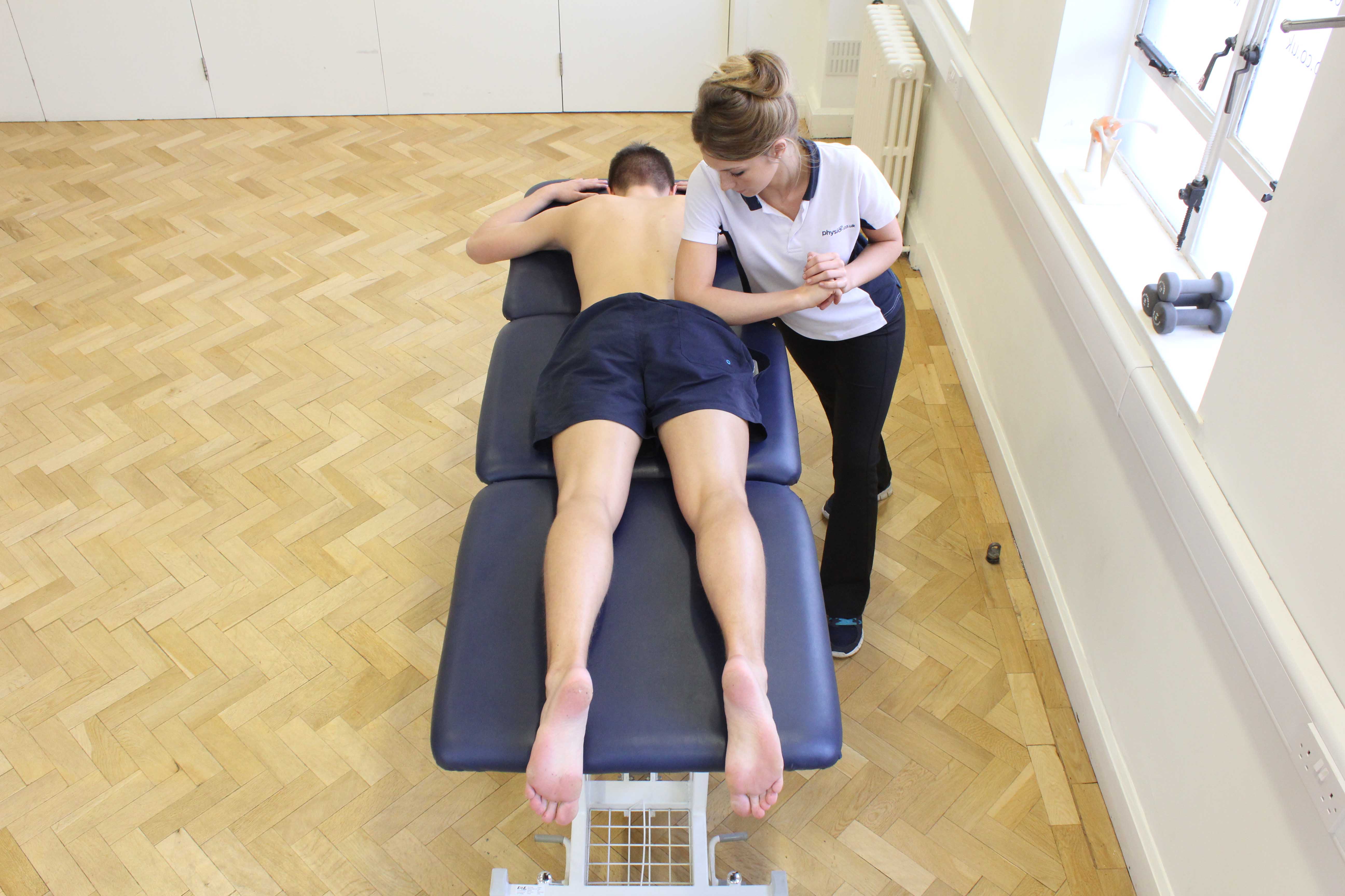 Deep tissue massage by a specialist therapist can help release benefical hormones that decrease stress