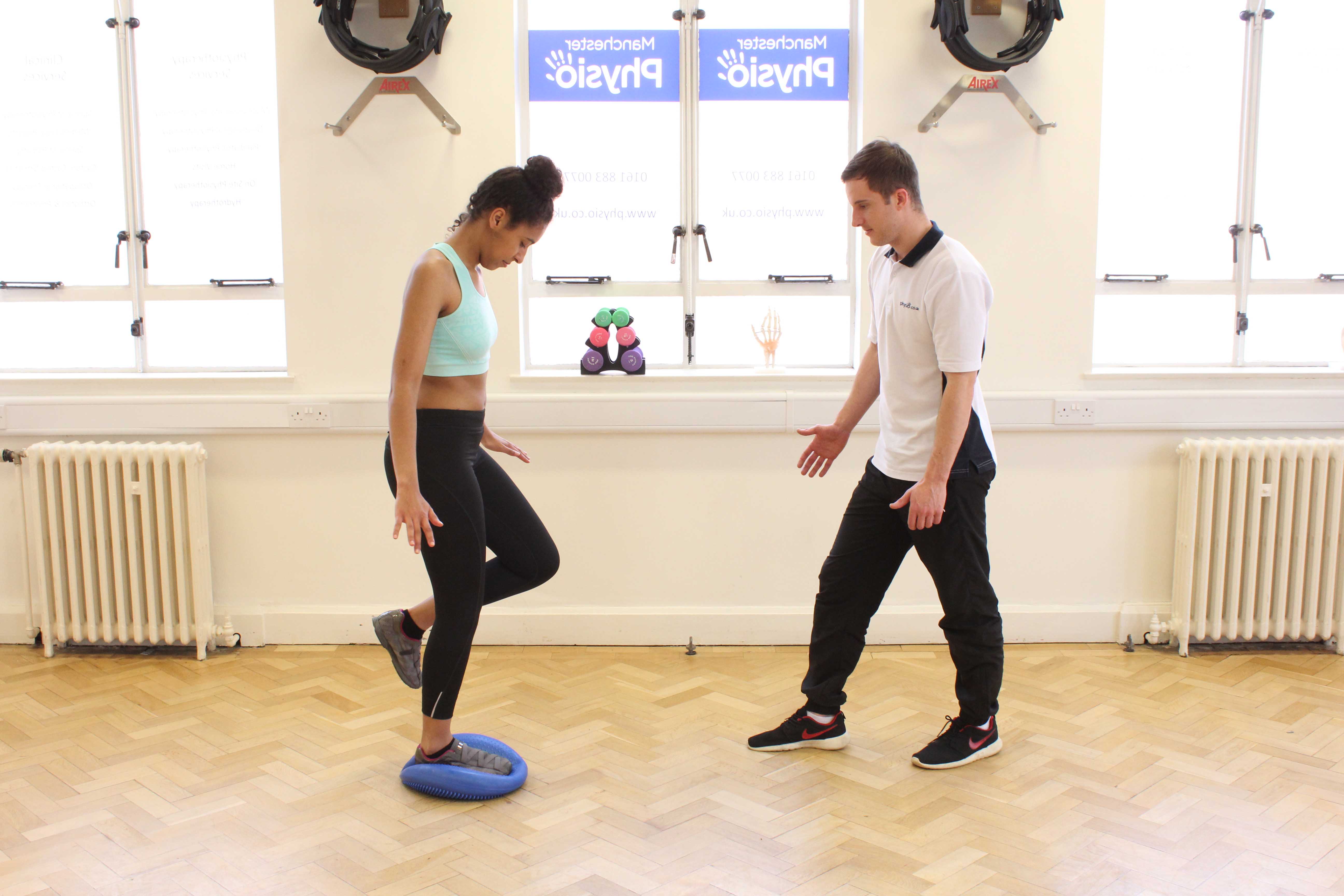 Stability training for the foot and ankle