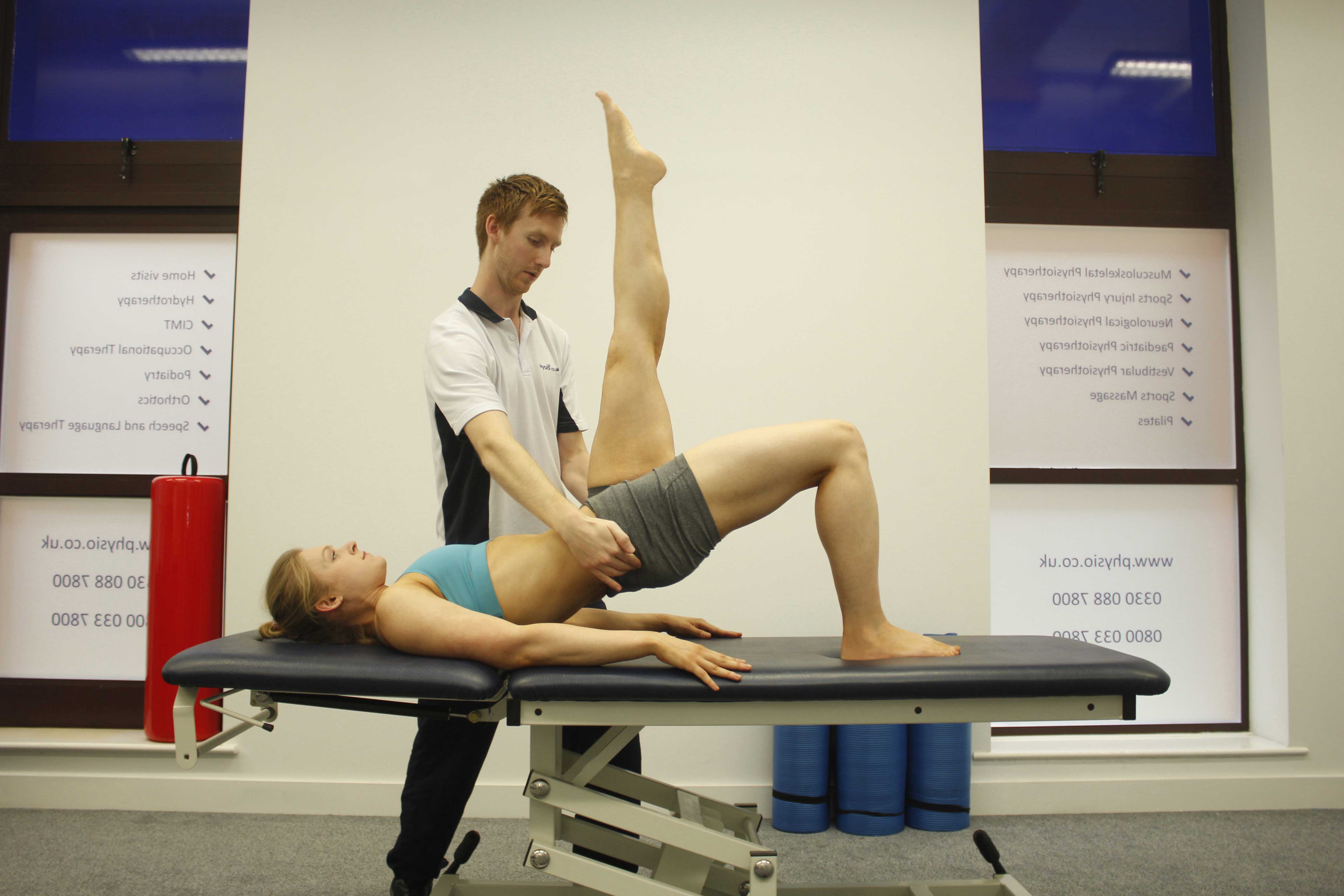 One to One Pilates session with specialist physiotherapist One to One Pilates session with specialist physiotherapist