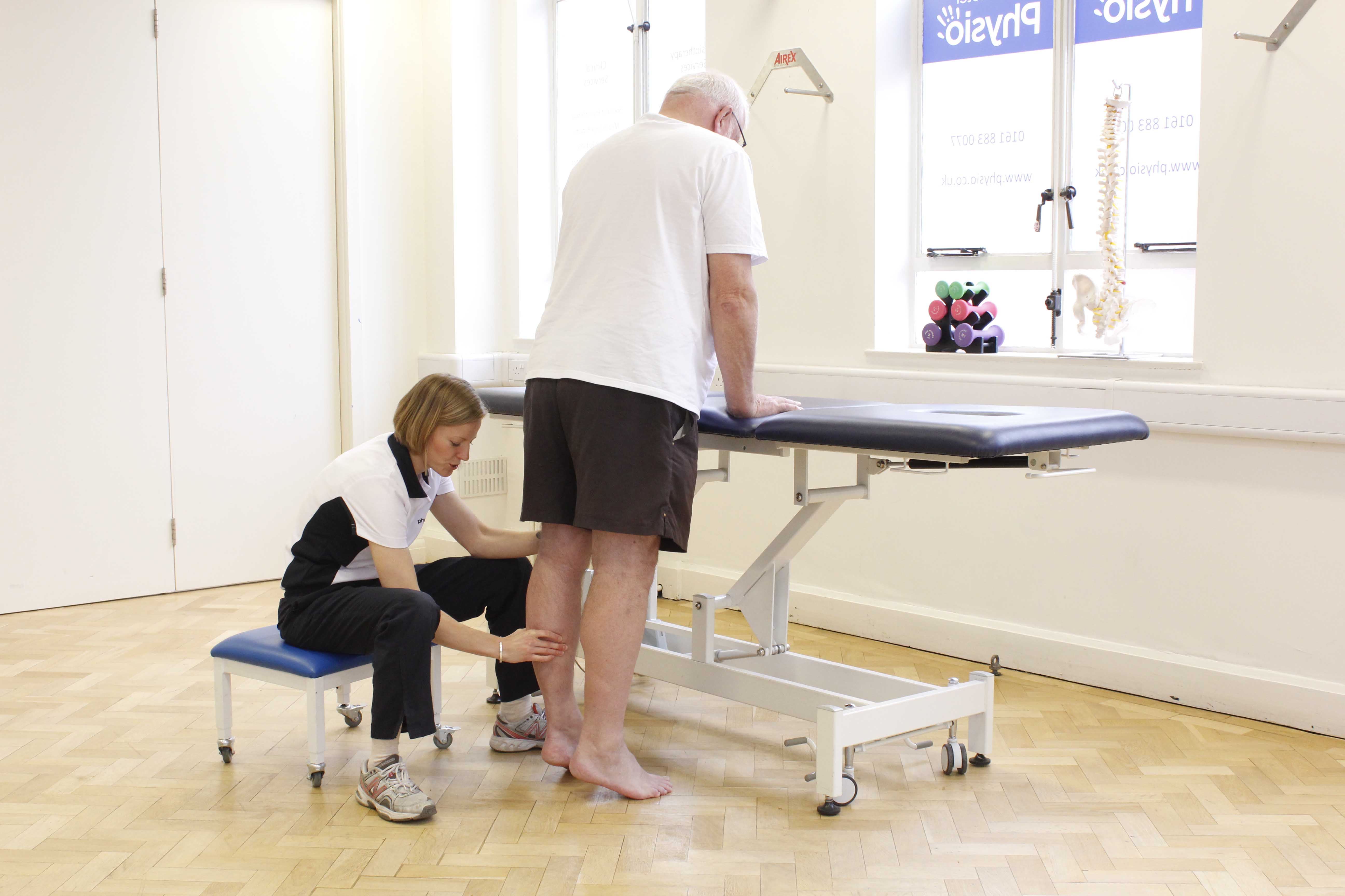 Progressive strengthening exercises for the foot and ankle, supervised by specialist physiotherapist Progressive strengthening exercises for the foot and ankle, supervised by specialist physiotherapist