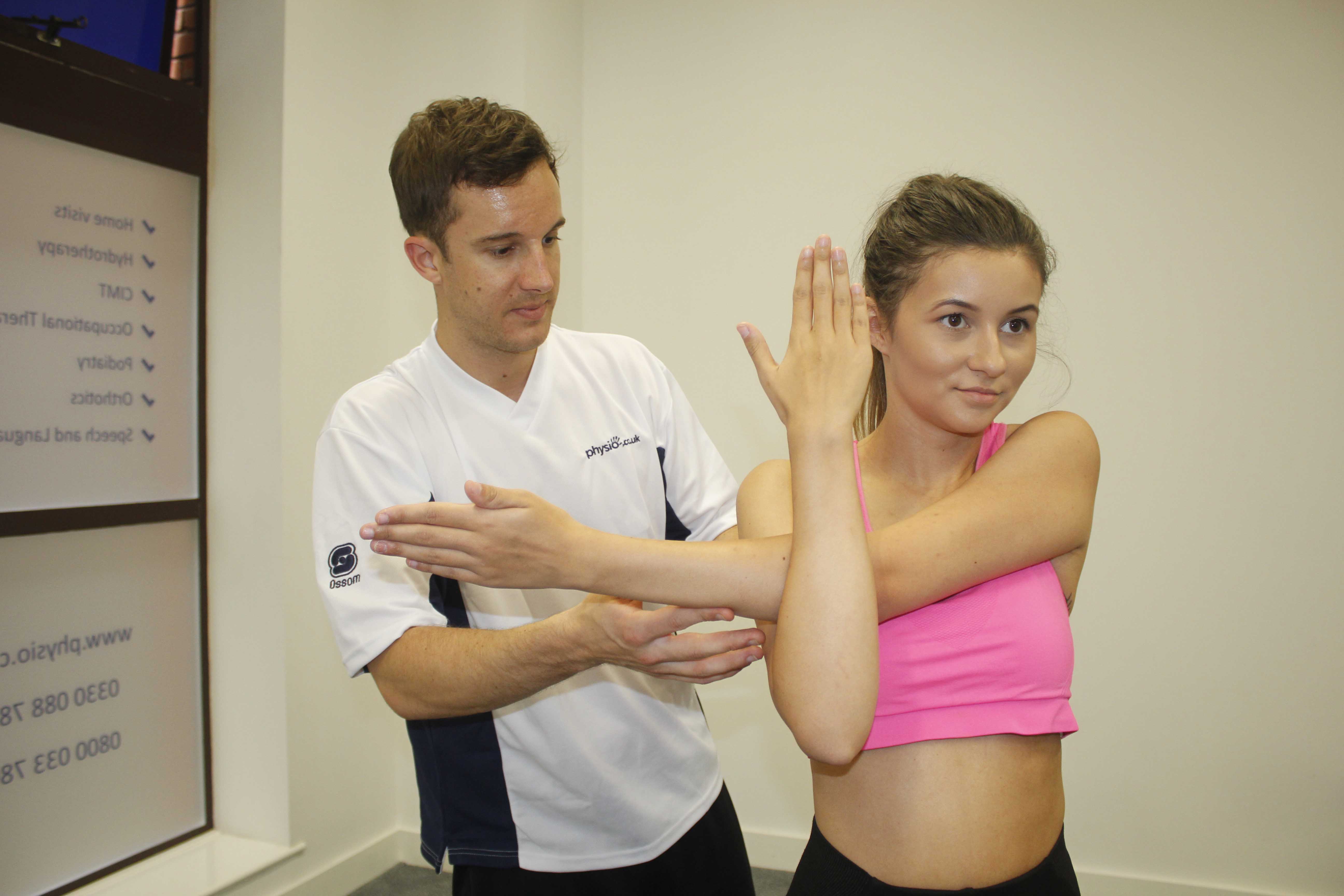 One to One Pilates session with specialist physiotherapist