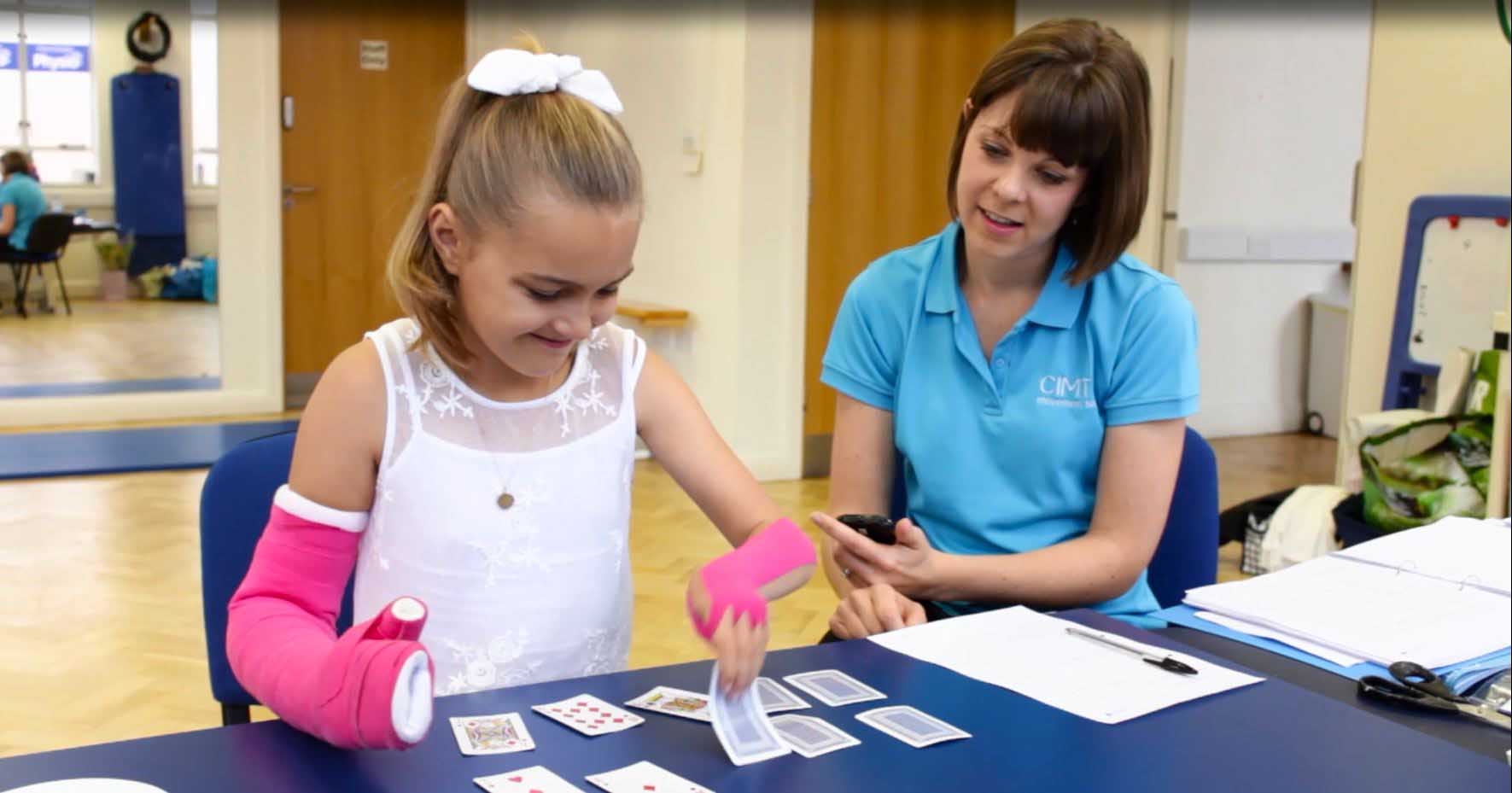 CIMT is a highly effective and specialised programme in which sessions are adapted to meet the needs of each individual.